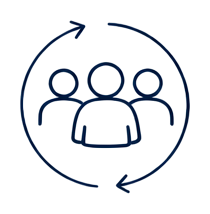 Civil szervezetek eljárása ikon